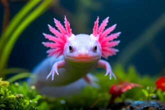 Mit eszik az axolotl?